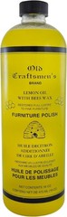 16 oz Lemon Oil with Beeswax: Polish & Condition Your Wood Surfaces