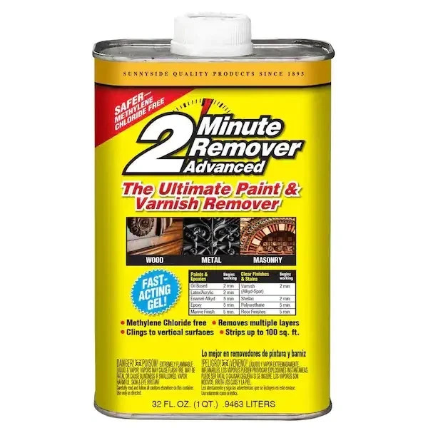1 Qt. 2 Minute Remover Advanced Gel Fast & Effective Paint Remover Home Hardware