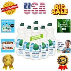 Seventh Generation Dish Liquid Soap Free & Clear liquid soap Pack of 6 Dishwa…