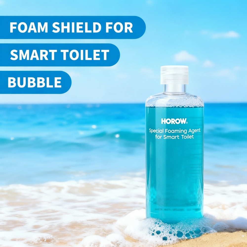 HOROW Smart Toilet Foam Agent Splash Proof Foaming Cleaning Liquid 480ml 2Pack