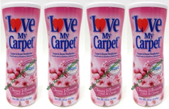 5x LOVE MY CARPET 2-in-1 Carpet & Room Deodorizer CHERRY BLOSSOM 18 Oz Ea SEALED