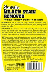 Professional-Grade Mildew & Mold Stain Remover + Cleaner – Instant Contact St…