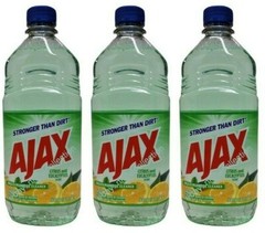 ( LOT 8 Bottles ) Ajax CITRUS & ECULYPTUS All Purpose Cleaner 16.9 ozEach Bottle
