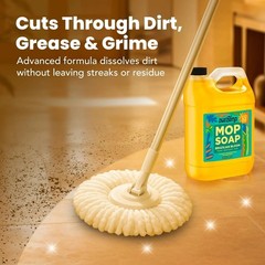 Mop Soap – Brazilian Waves Scented Concentrated Formula – Floor Cleaner for H…