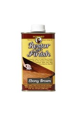 RF8 Restor-A-Finish, 8 oz, Ebony Brown, 8 Fluid Ounces