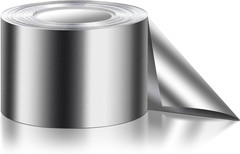Roof Strip 131.23 Feet X 2.5 Inches Zinc Metal Strip Metal Roofing to Prevent Mo