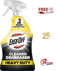 Easy-Off Heavy Duty Degreaser Cleaner Spray, Kitchen Degreaser, 32 Oz