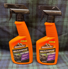 2 – Armor All Multi Purpose Car Cleaner Spray All Auto Surfa 16 Fl New Car Scent