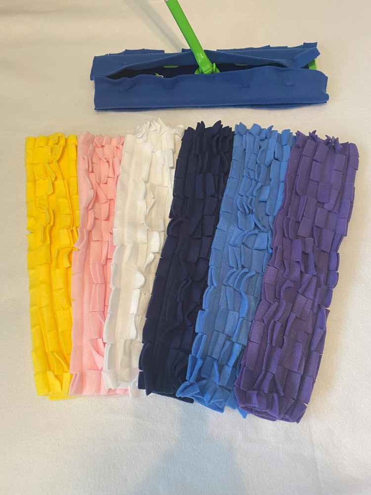 1 XL FLEECE MOP PAD FIT SWIFFER SWEEPER REFILL REUSABLE WASHABLE DRY DUSTING