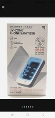 Sharper Image UV-Zone Phone Sanitizer NIB