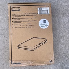 Rubbermaid Commercial 6179BLA Plastic Storage/Trash Compartment Cover New