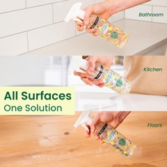 All Purpose Cleaner Concentrate Multi Surface Lemon Natural 16oz Makes 256oz