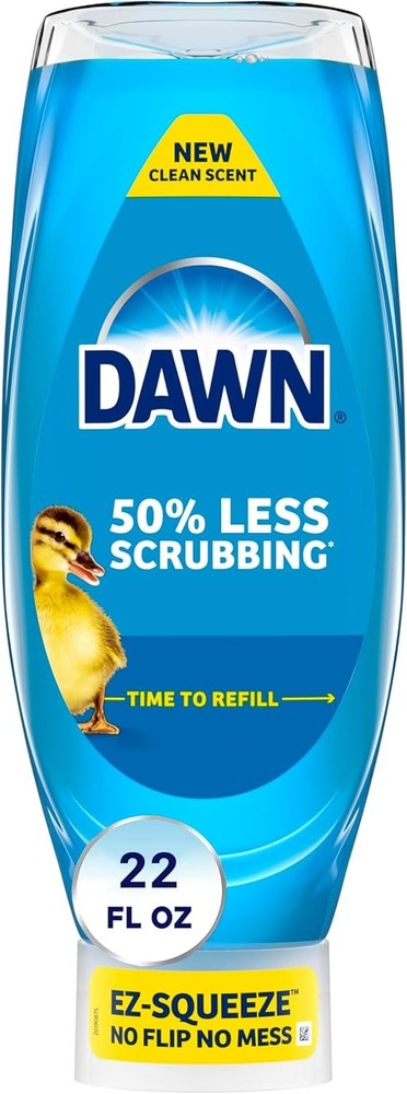 Dish Soap Dishwashing Liquid Original Refill 22 fl oz Kitchen Grease Cleaner