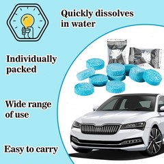 Sukh Car Windshield Washer Tablets – Washer Fluid Tablets Glass Cleaner