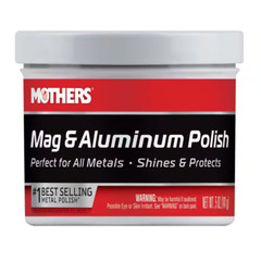5 oz Mag & Aluminum Polish Paste Metal Cleaner Shine for Wheels, Rims, Auto Part