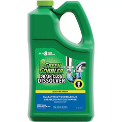 1 Gal. Drain Clog Dissolver and Remover, for Sinks, Tubs, Toilets and Showers Dr