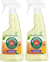 Oil Multi-Use Wood Cleaner Spray with Orange Oil, 22 Fl Oz (Pack of 2)