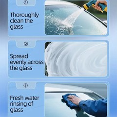 OGAS 100g Car Glass Oil Film Remover Front Windshield Rearview Mirror Side