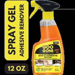 2 pack GOO GONE Original ADHESIVE Glue Gum Remover Citrus & Surface Safe 12Oz