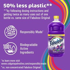 Fabuloso 2X Concentrated Multi-Purpose Cleaner Lavender 56 oz