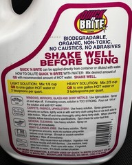 Quick ’n Brite All-Purpose Liquid Cleaner 64 oz Makes Up to 256 Bottles NOS
