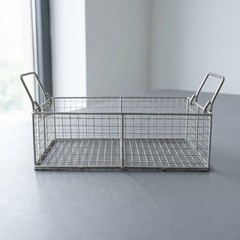 Ultrasonic Accessory Baskets Stainless Steel Strainer Metal Parts Washing