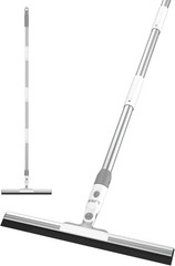 Squeegee Broom for Floor, 17″ Rubber Squeegee with 51″ Aluminum Alloy Pole