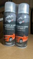 Scotchgard Auto Fabric & Carpet Water Shield 20 Ounces (Two 10 Ounce Cans)