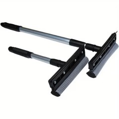 Adjustable Extendable Car Windshield Cleaner with Sponges Rubber Squeegee,Brush.