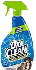 OxiClean Carpet & Area Rug Pet Stain & Odor Remover, 24oz..