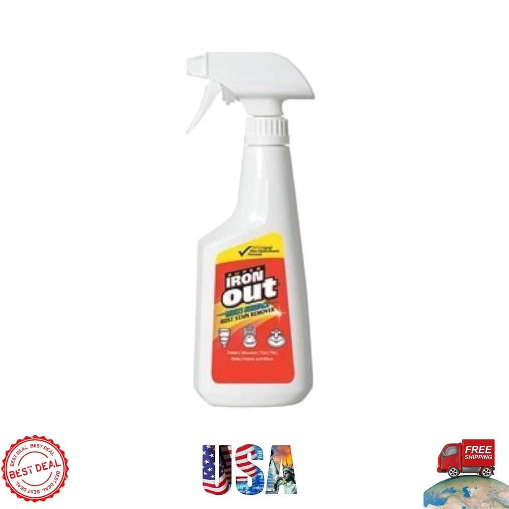 Effective 16 oz Trigger Spray Rust Remover – Unscented and Easy to Apply