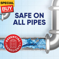 Balance Drain Clog Remover and Cleaner, Non-Corrosive Formula, Safe on All Pipes