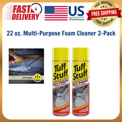 (2 PACK )Tuff Stuff Multi Purpose Foam Cleaner for Deep Cleaning of Car Interior