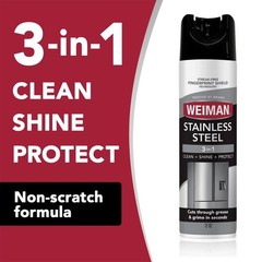 Stainless Steel Cleaner and Polish Spray for Kitchen Appliances Home Shiny