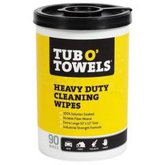 Tub O Towels Heavy Duty Cleaning Wipes Citrus Scent 90 Count Extra Large