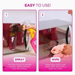Miracle Multi-Purpose Cleaning Spray 750ml – 3-Pack Bundle, Stain Remover & Clea