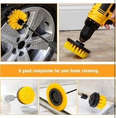 8 Pcs Drill Brush Attachment Set, Power Cleaning Scrub Brush Kit with Extend Lon