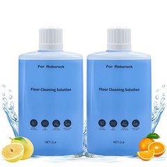 2 Pack Floor Cleaning Solution for Roborock Robot Vacuum and Mop & Wet Dry Va…