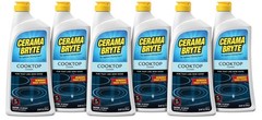 Cerama Bryte Removes Tough Stains Cooktop and Stove Top Cleaner for Glass – C…