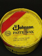 B98- SC Johnson Paste Wax 16oz Metal Can 1988 Original Formula