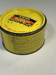 SC Johnson Paste Wax 16 oz Original Formula Discontinued 99% Full Vintage