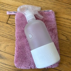 NORWEX Forever Bottle Spray Nozzle & White Silicone Sleeve Glass Cleaner + Mitt!