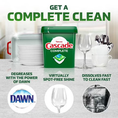Cascade Fresh Scented Actionpacs Dishwasher Detergent – 78 Count NEW