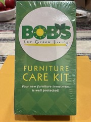 Bobs For Green Living Furniture Care Kit Wood Polish & Upholstery Stain Remover