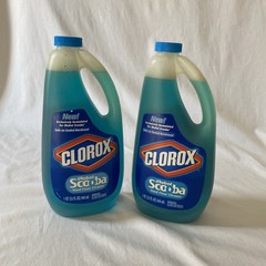 Lot of 2 Clorox iRobot Scooba Hard Floor Cleaner Solution 32 oz Bottles SEALED