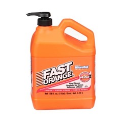 Fast Orange 25219 Pumice Lotion, Heavy Duty Hand Cleaner, Natural Citrus Scen…