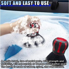 Car Detailing Brush, Ultra Soft Bristles XL Synthetic Brush, Auto Interior