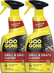 Goo Gone Grill and Grate Cleaner Spray (2 Pack) Cleans and Degreases 24 Ounce