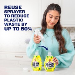 Mr Clean Clean Freak Multi Surface Cleaner Spray Lemon Zest 16 Fl Oz Pack of 4