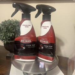 2-Pack~ WEIMAN Glass Ceramic Stove Range COOK TOP DAILY CLEANER Polish & Protect